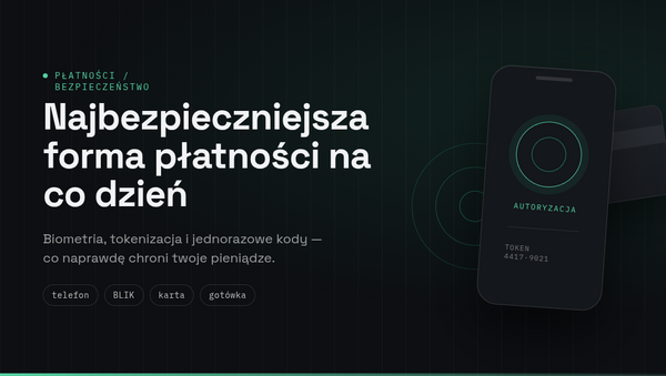 Najbezpieczniejsza forma płatności na co dzień